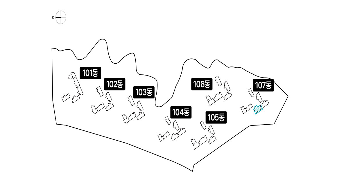 170 TYPE 평면도