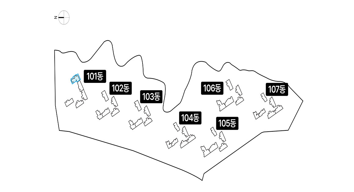 250 TYPE 평면도